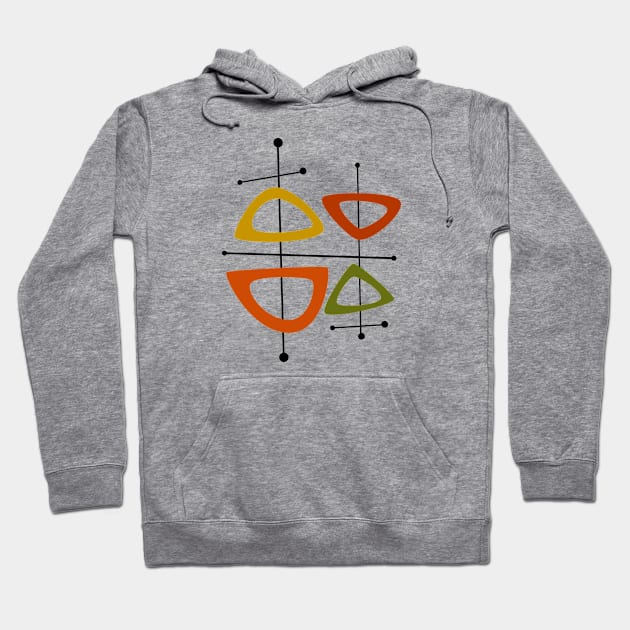 Mid Century Modern 28 Hoodie by Dream Print Designs